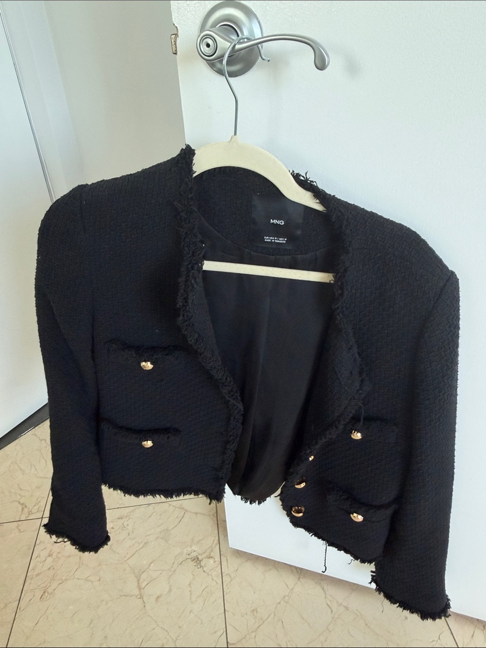Mango tweed jacket